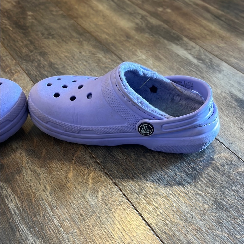 CROCS Purple Clog Shoes - Picture 7 of 10